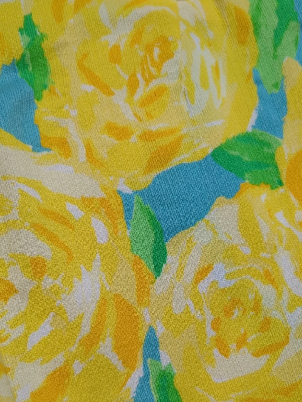 Lilly‎ Pulitzer Deenie Shorts First Impression Sunglow Yellow Floral Size 0 Zero
